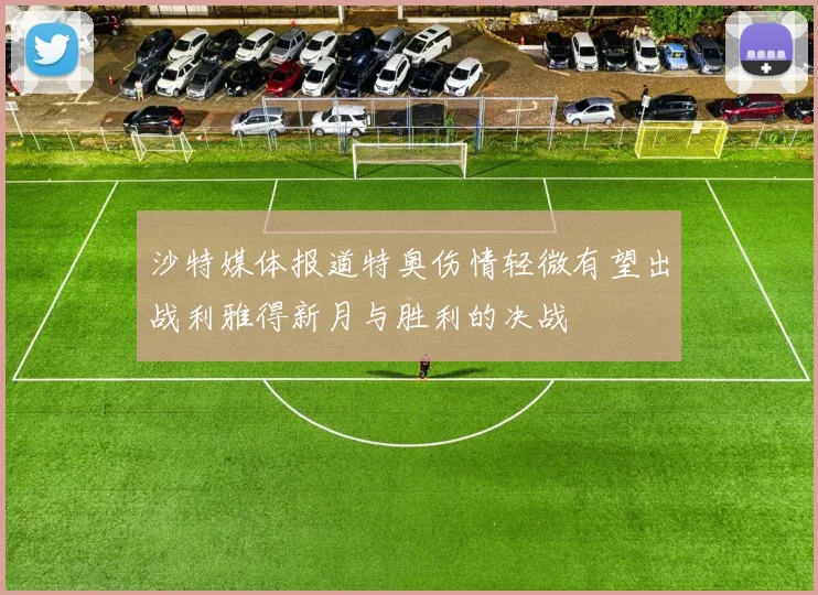 沙特媒体报道特奥伤情轻微有望出战利雅得新月与胜利的决战